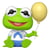Les Muppets - Figurine POP! Bébé Kermit 9 cm