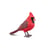 Figurine Cardinal rouge