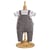 Mariniere et salopette poupon 30 cm - habit mon premier corolle - dmv81 (412)