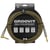 CABLE JACK 6.35 D/C - 3M - NYLON TRESSÉ MARRON - GROOVIT®