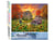 Peinture par Numéro Figured'Art - Tournesols devant la grange - Kit de Loisir Créatif DIY Numéro d'Art Complet - 40x50cm sans châssis en bois