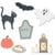 Gabarit de découpe Sizzix Thinlits - Motifs Halloween - Métal