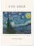 Affiche Van Gogh - The Starry Night | A3 : 29,7x42cm