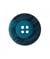 Carte de 2 boutons Panier Bleu turquoise rond 28mm - Union Knopf Bleu