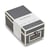 Semikolon 370085 Boîte à cartes de visite - répertoire alphabétique - 10,5 x 18 x 8,3 cm - boîte à cartes de visite - gris lave