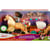 Coffret spirit : jument chica linda et sa petite carriole - cheval 20 cm + lapin + accessoires - mattel