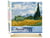 Peinture par Numéro Figured'Art - Van Gogh - Ciel - Kit de Loisir Créatif DIY Numéro d'Art Complet - 40x50cm toile roulée + châssis en bois à monter