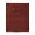 Protège-cahier - 17x22cm - Marron - Polypro - Motif losange - Résistant