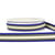 Bobine 22m Elastique multicolore 25 mm Beige et multicolore