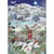 Puzzle 500 Pièces Village Sous La Neige - ALLIPSON