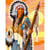 Princesse - Canevas antique L'indien 50x65cm