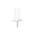 Boîte de 25 épingles Papic - Hauteur de pointe 7mm - 10mm de diamètre - Blanc - Exacompta