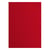 Papier cartonné rouge A4 - 216 g - Poppy - Texturé - Florence - 10 feuilles