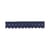 Bobine 25m élastique lingerie 12mm Bleu marine 12mm