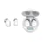 Ecouteurs Bluetooth Sans Fil Avec Affichage LED Et Boîtier De Charge Noir Blanc YONIS