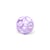 Balle Sensorielle hochet violette – Little L