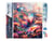 Diamond Painting Broderie Diamant Figured’Art 40x50cm toile entière roulée avec diamants carrés - Papillon butinant