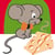 LUC - Kit canevas Soudan La souris 20x20cm
