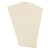 Paquet 100 fiches intercalaires horizontales unies perforées - 105x240mm - Ivoire - x 12 - Exacompta