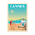 Affiche 30x40 cm - Cannes - Olahoop Travel Posters