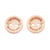 5 BOUTONS Bois Beige clair Rond 15 mm 2 trous - Handmade Handmade - creation couture Diy