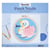 Figured'Art Punch Needle Kit Complet pour Adultes et Enfants - Cygne Love - Parfait pour Débutant. Set prêt à broder taille 20x20cm avec cadre circulaire