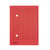 Dossier circulation carte recyclée A4 - Rouge - x 100 - Falken