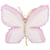 Pinata Papillon Lilas et Crème - 45 cm