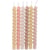 12 Bougies Twister Pastel - 10 cm