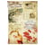 1 feuille de papier de riz 22.5 x 32 cm découpage collage Paper Designs NOEL 0283