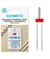 Aiguilles universelle double - Dimension 4,0/80 - 130/705H ZWI - 1 Pce - schmetz taille n°80