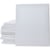 Entoilé, P: 1,6 cm, dim. 40x50 cm, 280 gr, blanc, 20 pièces/ 1 Pq.