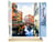 Peinture par Numéro Figured'Art - Aquarelle de Venise - Kit de Loisir Créatif DIY Numéro d'Art Complet - 40x50cm toile roulée + châssis en bois à monter