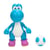 Yoshi bleu ciel avec oeuf : figurine super mario 11 cm - personnage