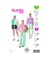 Patron Burda 5763 - T-shirt large et court taille n°FR 34-48