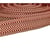Bobine 15m sangle double chevrons 38mm rouge