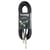 Plugger, câble guitare instrument Jack mâle mono 6,35mm vers Jack mâle mono 6,35mm. Compatible Ampli, basse, guitare, haut-parleur, appareil DJ, synthé et autres. Longueur 6 mètres