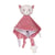 Carré Doudou Bebe Bamboo - Chat - 24 cm s/carte