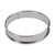 Boîte de 4 cercles à tartes inox - épaisseur 4/10è - Ø90 mm h 20 mm