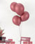 Ballon chrome Ø 30cm - lot de 10 - rose