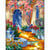 Princesse - Canevas antique Maison fleurie 50x65cm