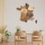 Carte de France en bois 2D CREATIFWOOD Multicolor - Décoration Murale