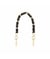 Dragonne ou anse courte Chic sac ou pochette - 30 x 1 cm - DRAEGER Doré et simili noir
