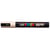 Lot de 12 marqueurs peinture pointe conique moyenne 1,8 - 2,5mm - POSCA - Beige