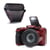 KODAK Pixpro AZ425 Appareil Photo Bridge 20 MP avec Zoom Optique 42x + Étui de Protection – Vidéo Full HD 1080p, Grand Angle 24 mm, Stabilisateur, Écran LCD 3" –  Rouge
