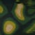 Tissu Caban Laine Motifs abstrait jaune et beige sur fond Vert sapin
