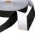 Bobine 20m sangle bicolore réversible 38mm blanc/noir