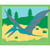 MégaCréa DIY - Cartes sable ou paillette Dinosaures x 6 pièces Activités Enfant