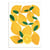 Affiche 30x40 cm - Mediterranean lemons - El Buen Limon