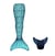 Queue de sirène S Turquoise - Kuaki Mermaids - Polyester - Élasthanne